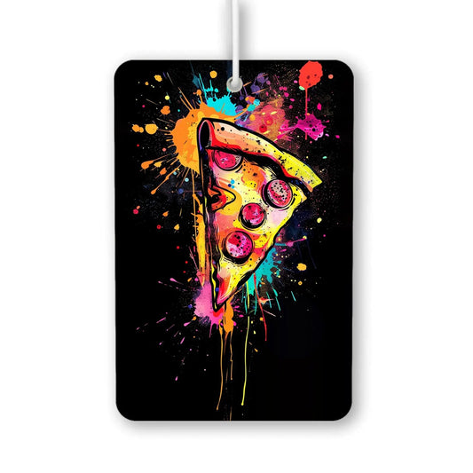 Vibrant Pizza Slice Scented Bliss Air Fresheners