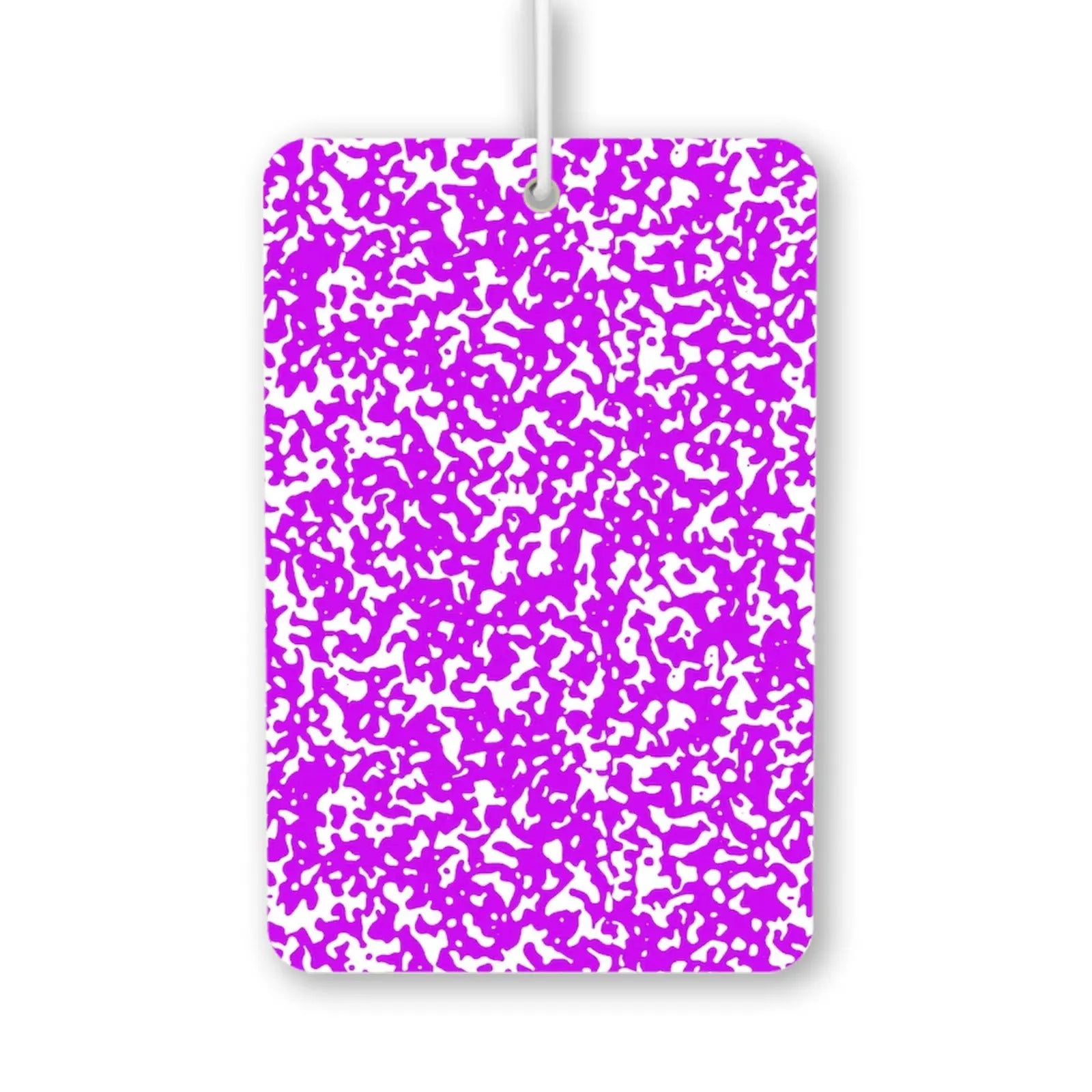 Vibrant Purple Abstract Pattern Air Freshener