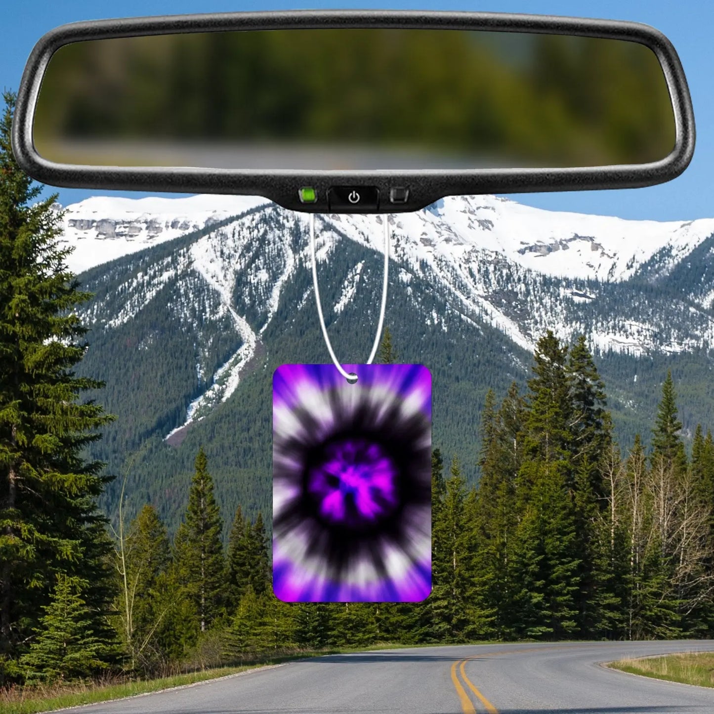 Vibrant Purple Burst Air Freshener