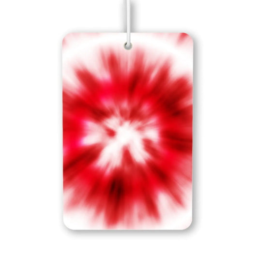 Vibrant Red Burst Air Freshener