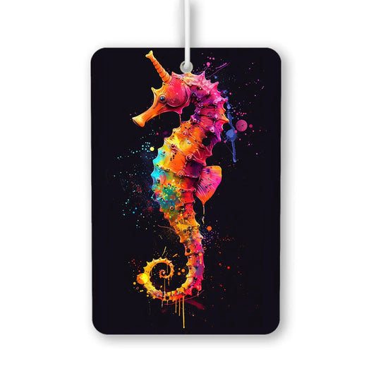 Vibrant Seahorse Splash Air Fresheners