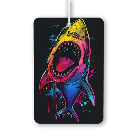 Vibrant Shark Splash Air Fresheners