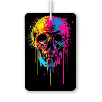 Vibrant Skull Chic Air Fresheners