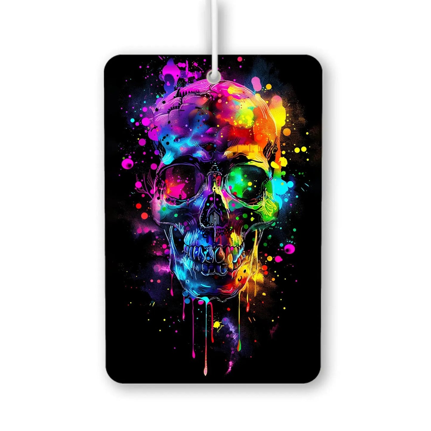 Vibrant Skull Design Scented Air Fresheners