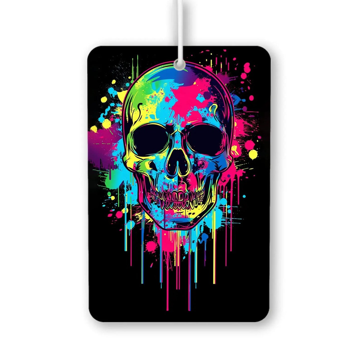 Vibrant Skull Vibes Air Fresheners