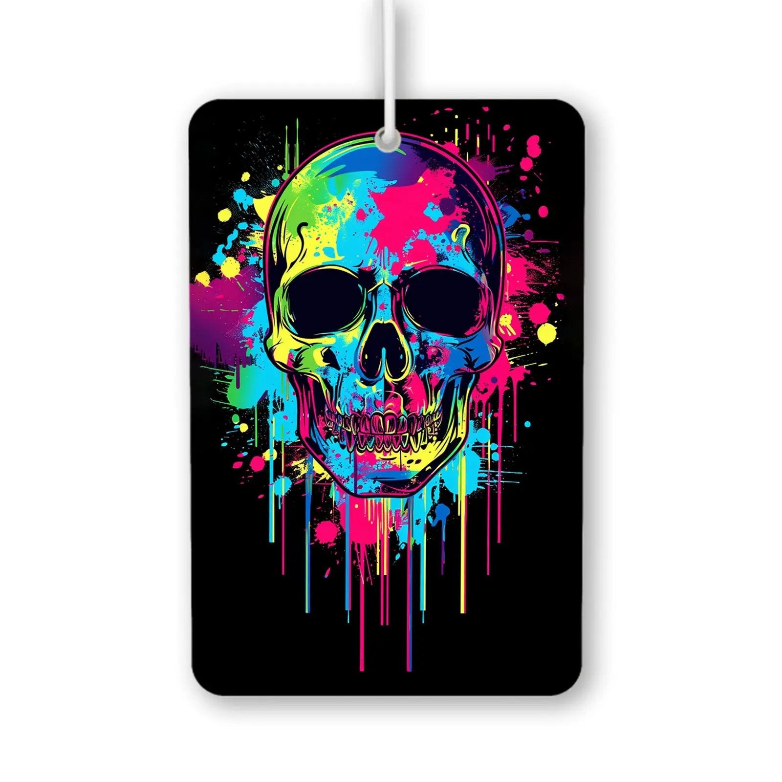 Vibrant Skull Vibes Air Fresheners