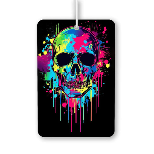 Vibrant Skull Vibes Air Fresheners