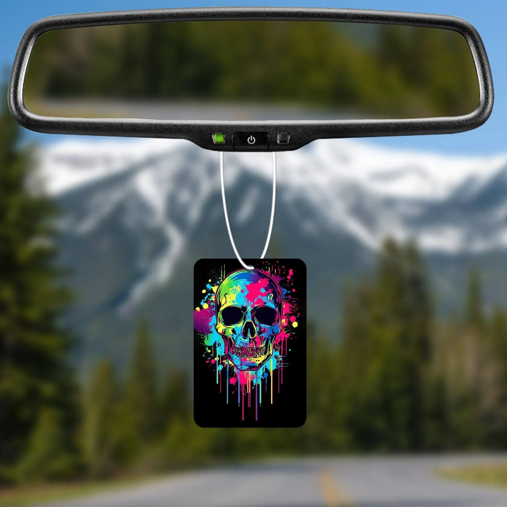 Vibrant Skull Vibes Air Fresheners