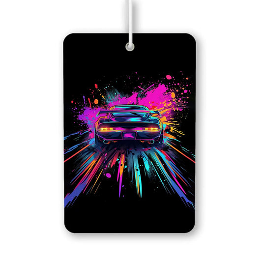 Vibrant Sports Car Air Freshener