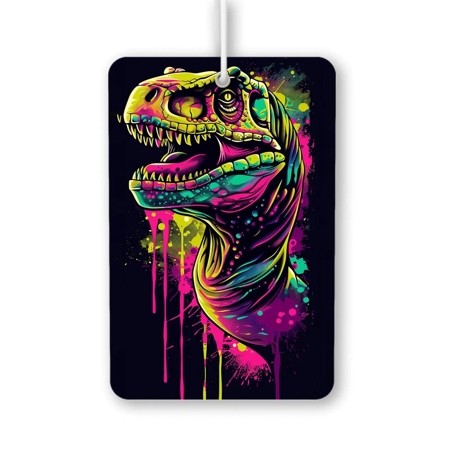 Vibrant T-Rex Air Freshener