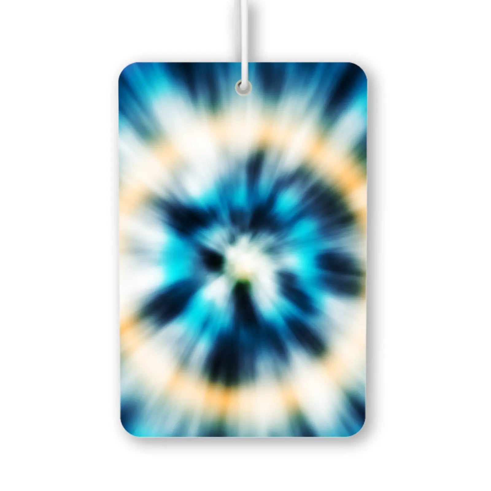 Vibrant Tie-Dye Swirl Air Freshener