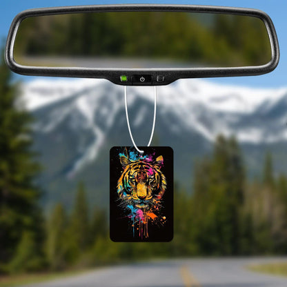 Vibrant Tiger Art Air Freshener