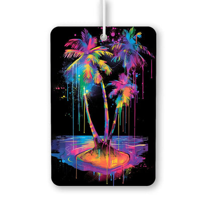 Vibrant Tropical Paradise Air Freshener
