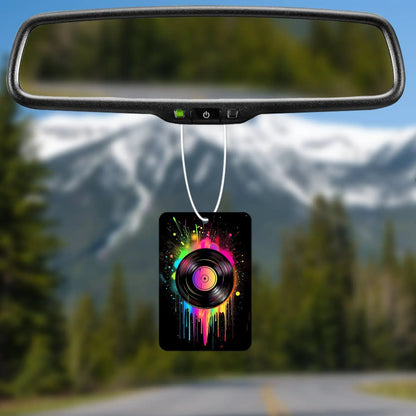 Vibrant Vinyl Groove Scented Air Fresheners