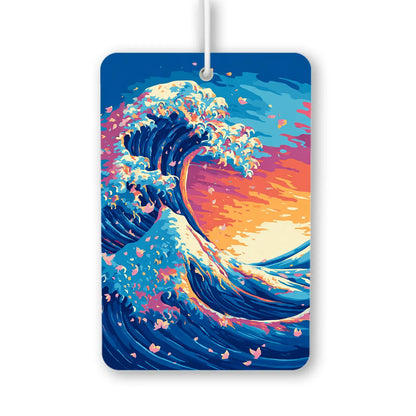 Vibrant Wave Art Air Freshener