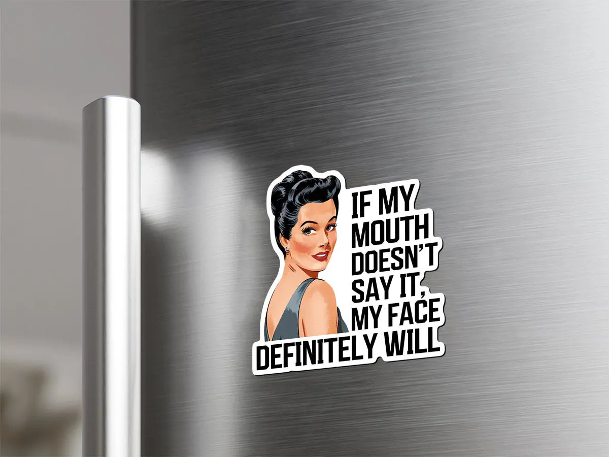 Vintage Style Quote Magnet