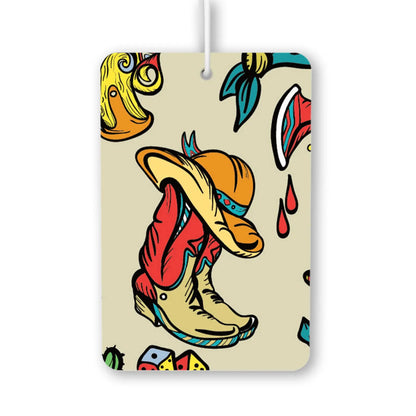 Western Cowboy Boots Air Freshener