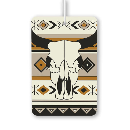Western Skull Design Air Freshener