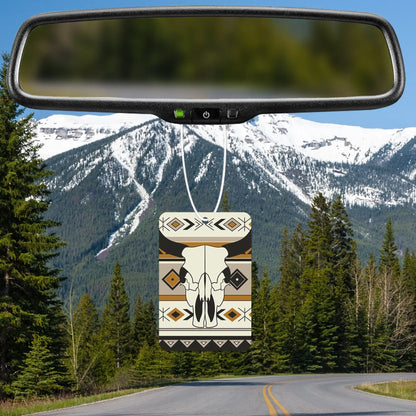 Western Skull Design Air Freshener