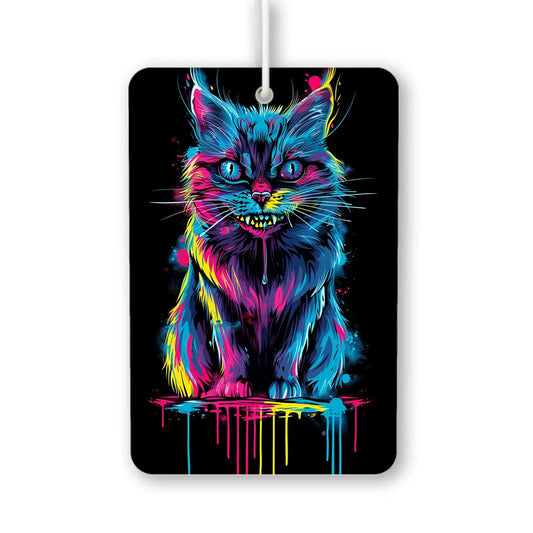 Whimsical Feline Art Scented Air Fresheners