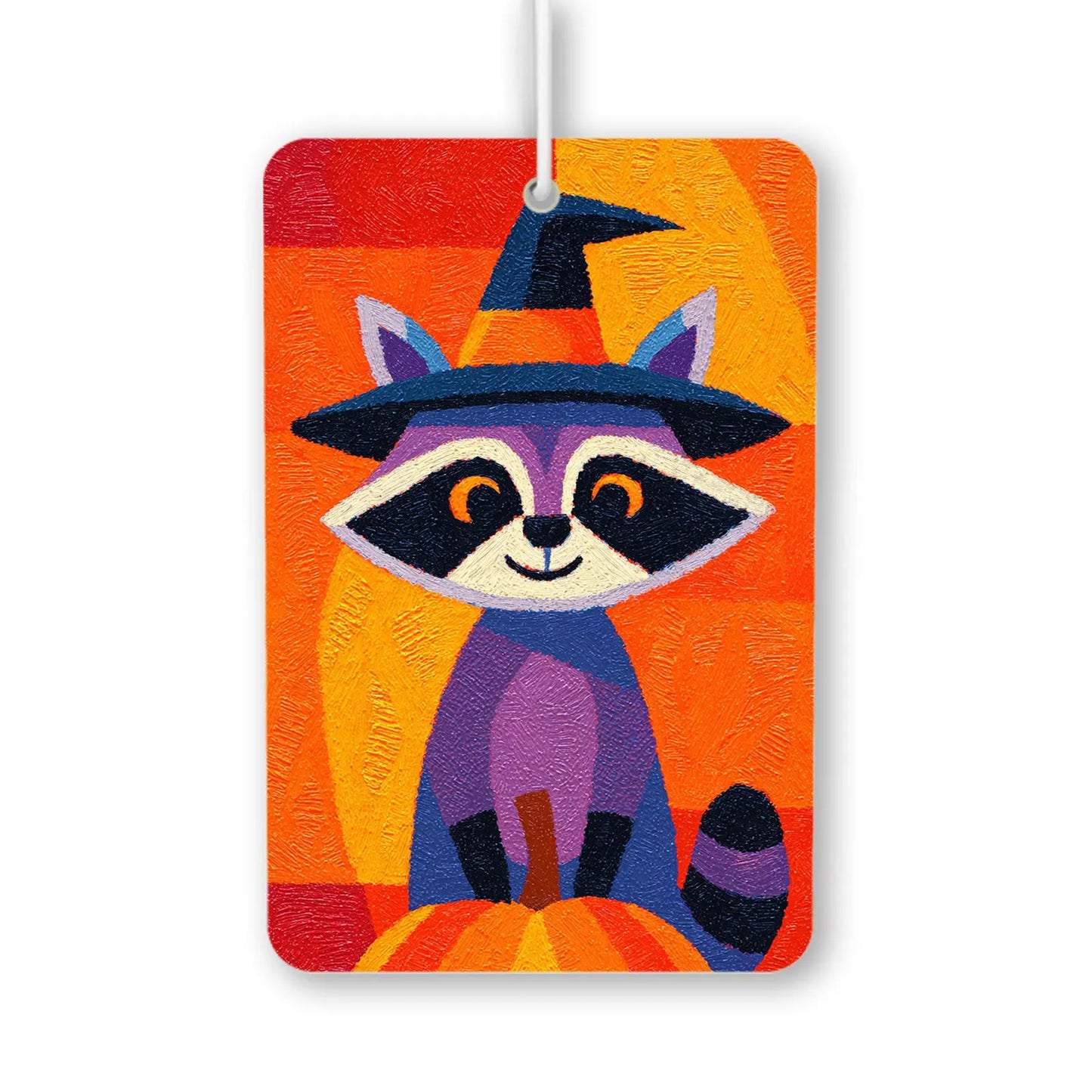 Whimsical Halloween Raccoon Air Freshener