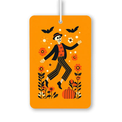 Whimsical Skeleton Dance Air Freshener