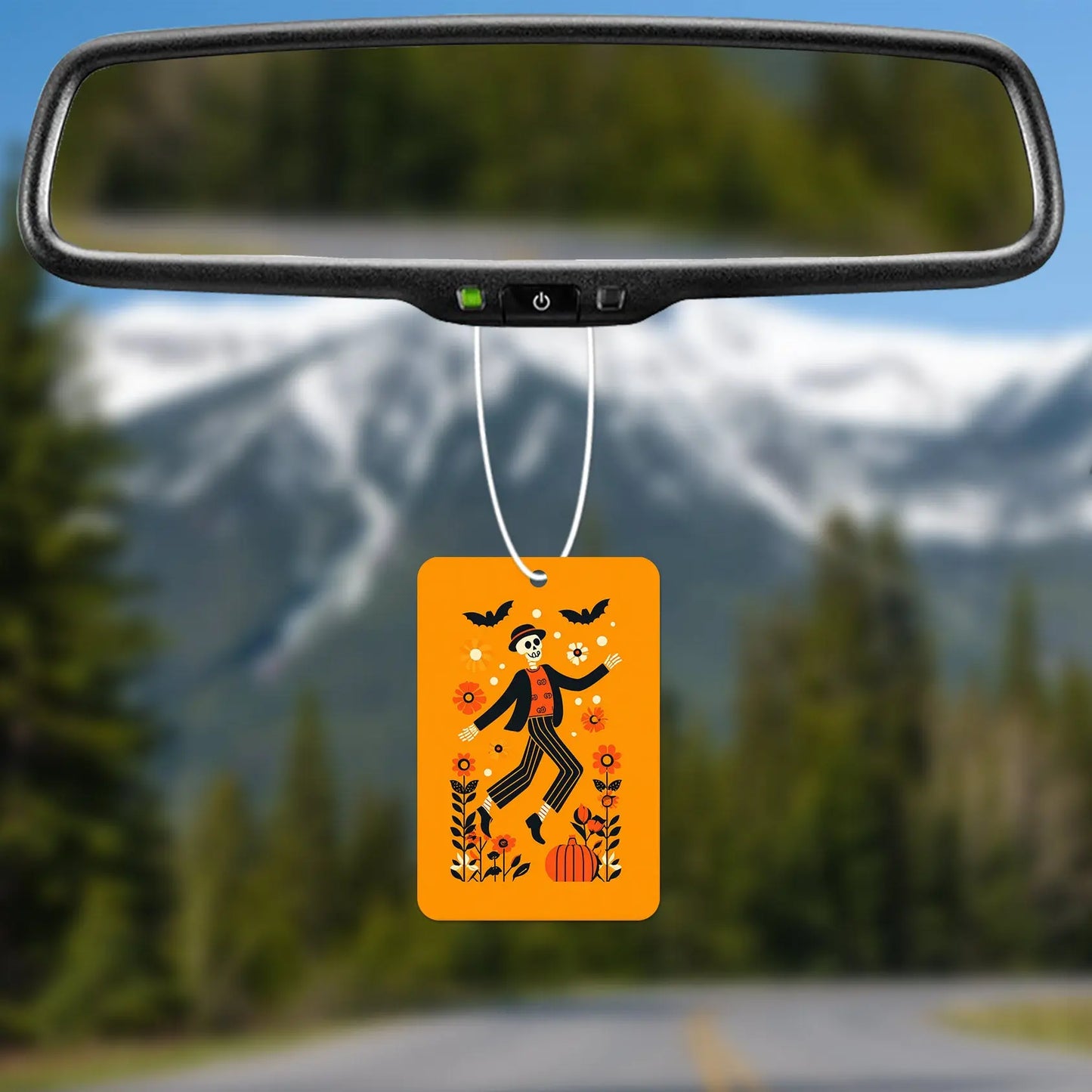 Whimsical Skeleton Dance Air Freshener