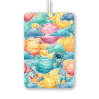Whimsical Space Adventure Air Freshener