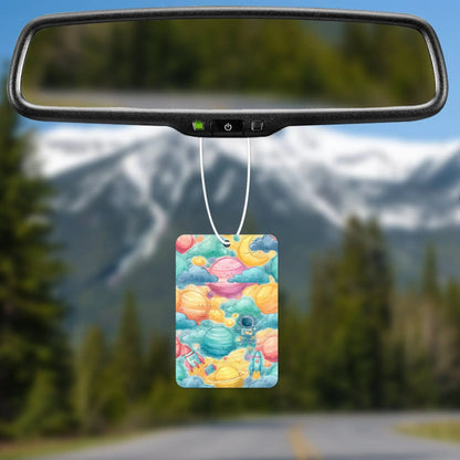 Whimsical Space Adventure Air Freshener