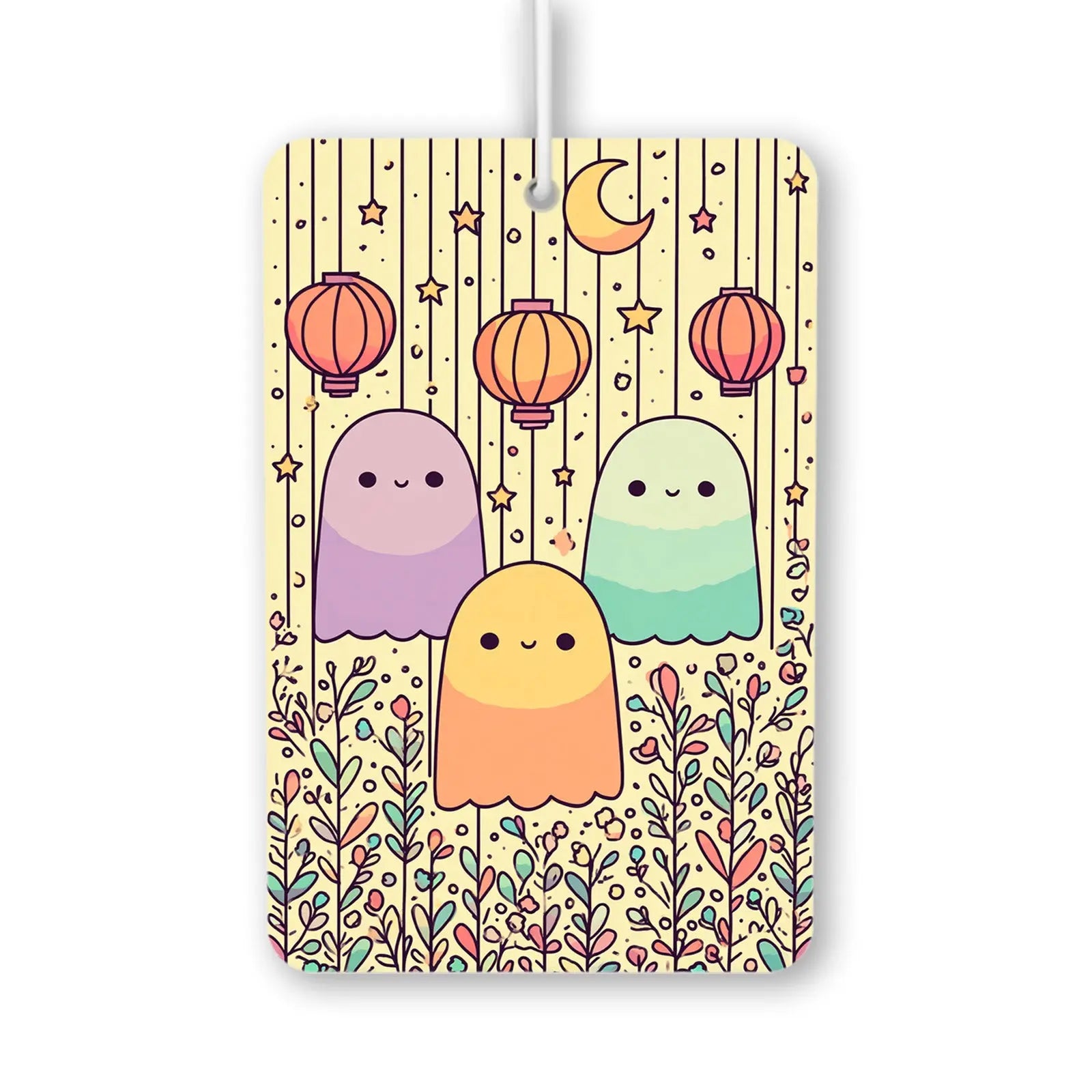 Whimsical Spirits and Glowing Lanterns Air Fresheners