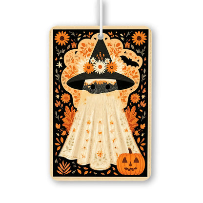 Whimsical Witch Ghost Air Freshener
