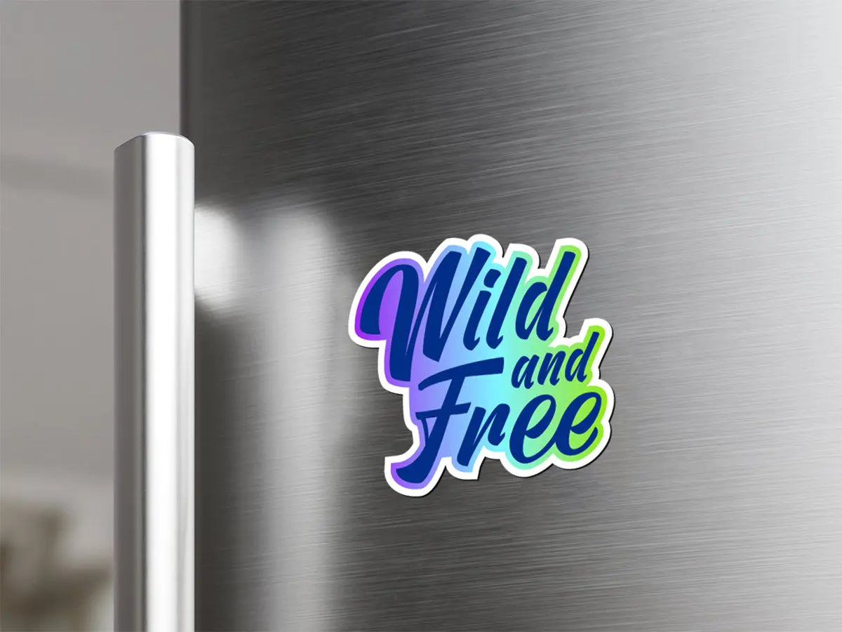 Wild and Free Magnet