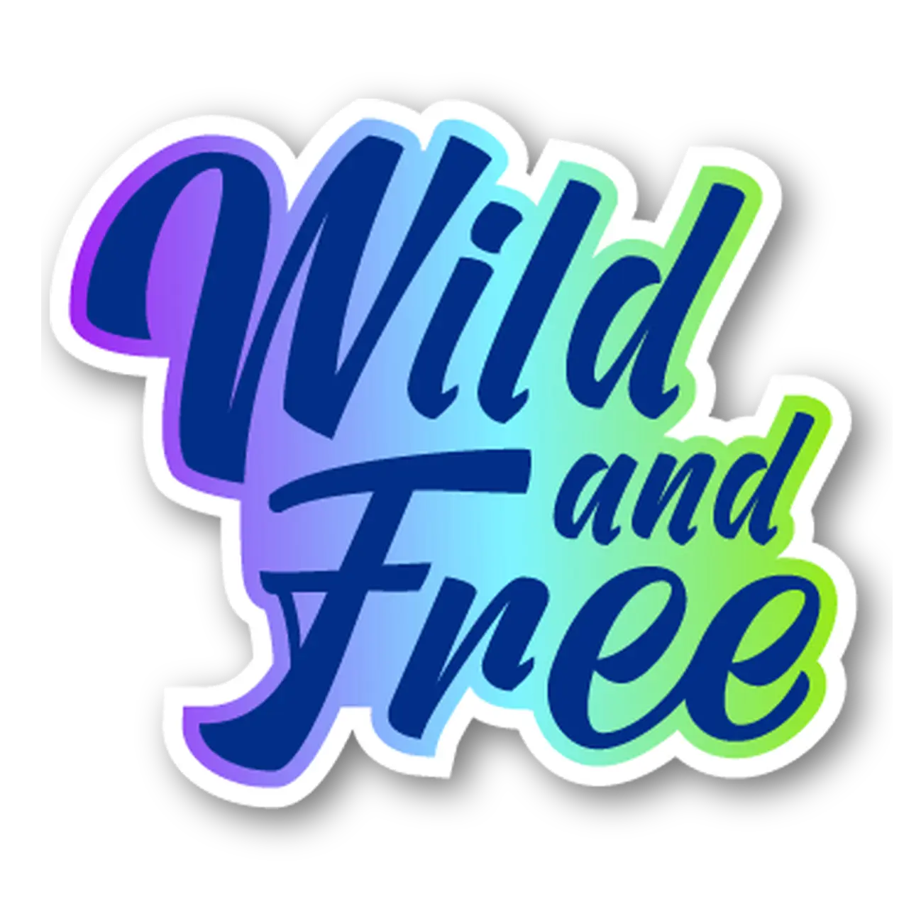 Wild and Free Magnet