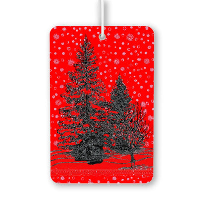 Winter Wonderland Trees Air Freshener
