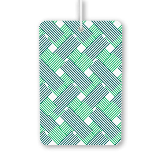 Woven Stripes Pattern Air Freshener