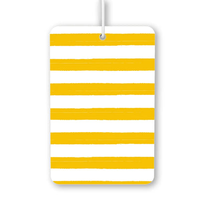 Yellow Striped Air Freshener