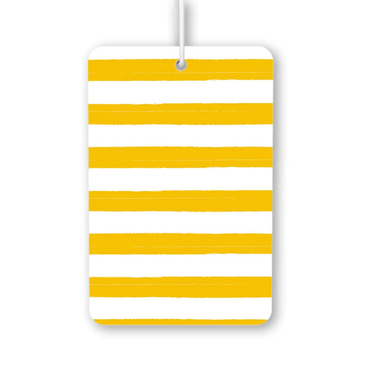 Yellow Striped Air Freshener