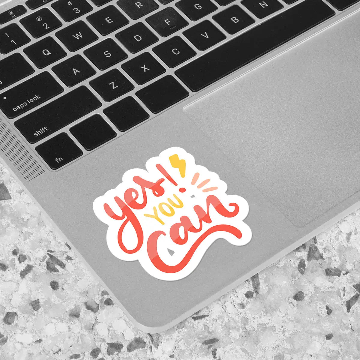 Yes! You Can Motivational Sticker