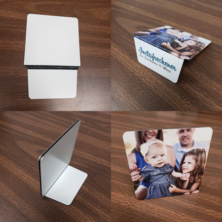 Desktop Aluminum Print - 6"x4" - Instafreshener