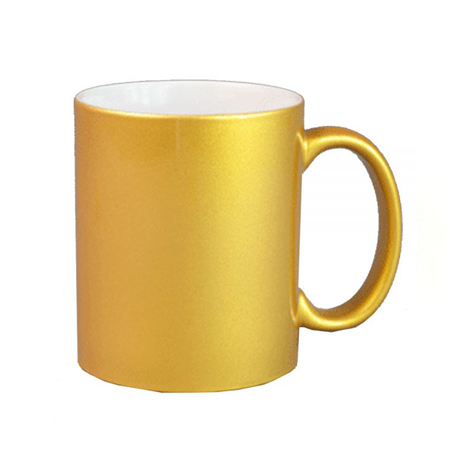 11oz. Ceramic Mug - Metallic Colors - Instafreshener